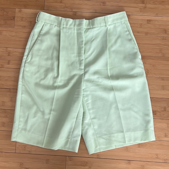 Acne green shorts - Picture 2 of 5